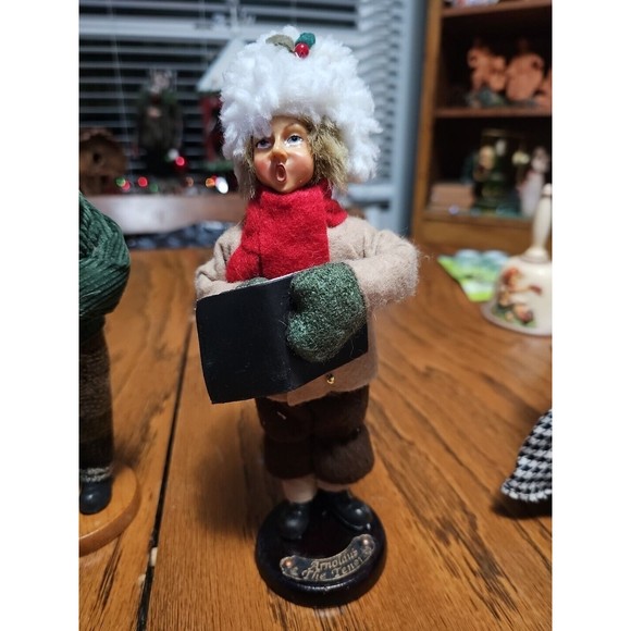 4 Vintage Pickwick Carolers Group Lot Of 4 Ashley Cooper - Picture 6 of 12